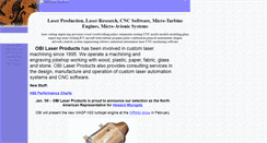 Desktop Screenshot of obilaser.com